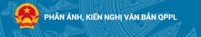 Hệ thống thôn tin phản ánh kiến nghị về VBPL